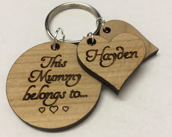 Personalised Mum Key ring, the perfect personalised Mum Gift, Mom Keychain, Personalised Mothers Day Gift