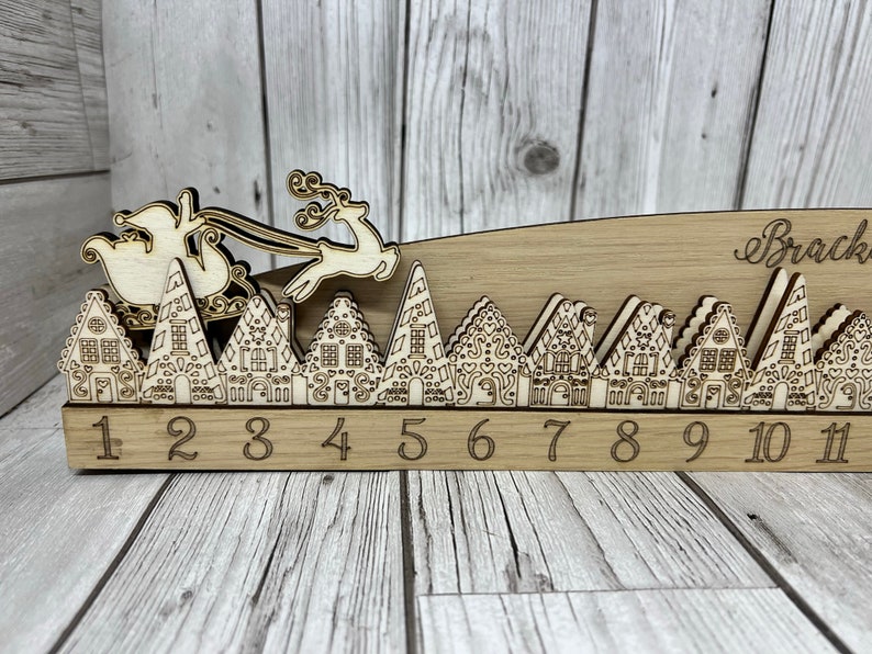 Christmas Countdown Personalised Christmas Advent Calendar - Etsy UK