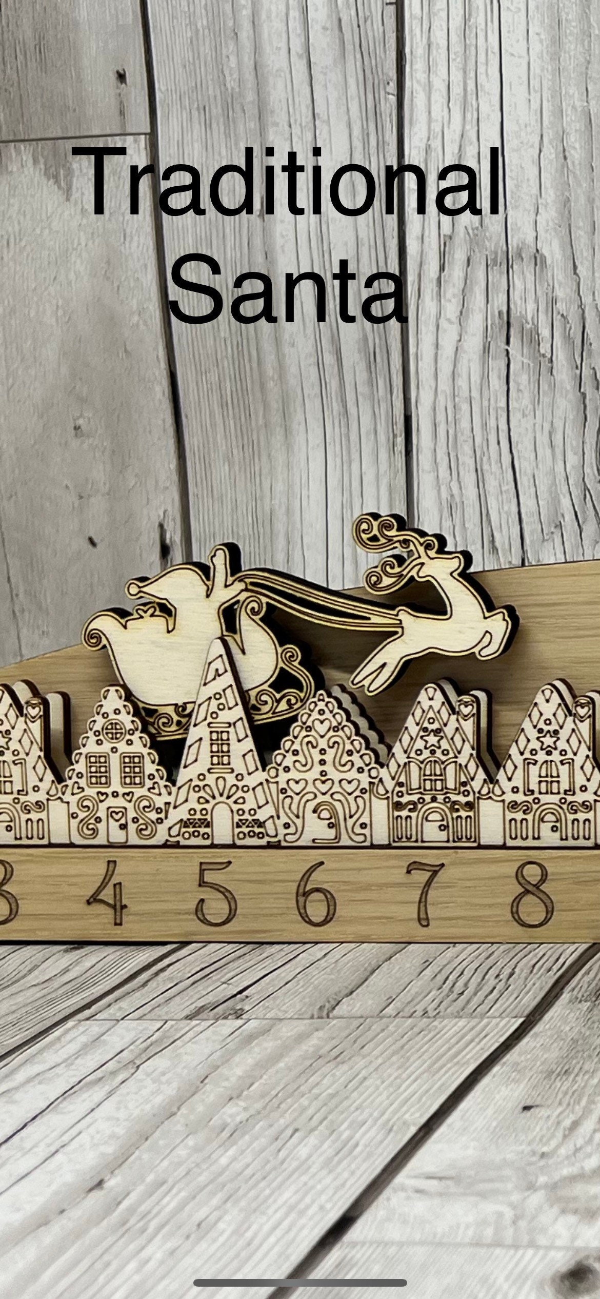 Christmas Countdown Personalised Christmas Advent Calendar - Etsy UK