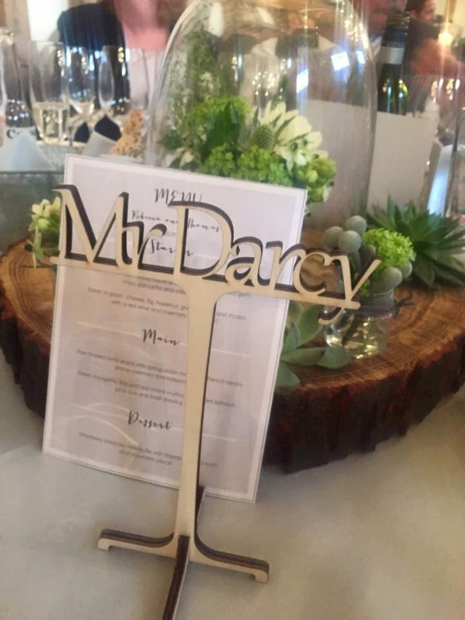 Ten Wedding Table Names Wooden Table Names Personalised Etsy UK