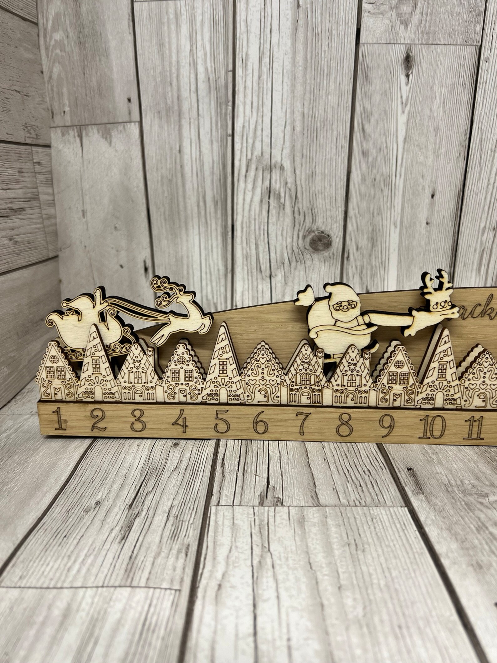 Christmas Countdown Personalised Christmas Advent Calendar - Etsy UK