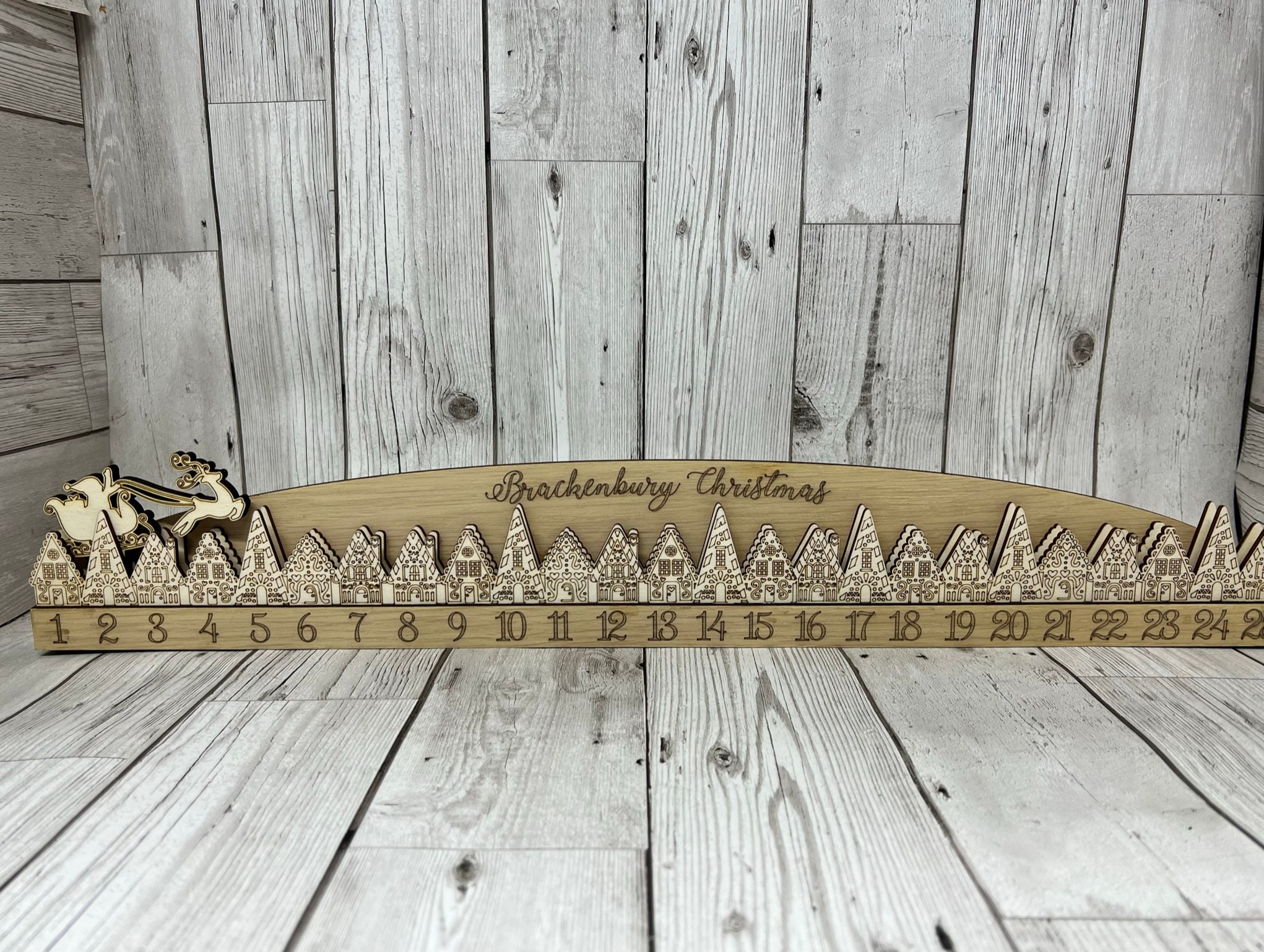 Christmas Countdown Personalised Christmas Advent Calendar - Etsy UK