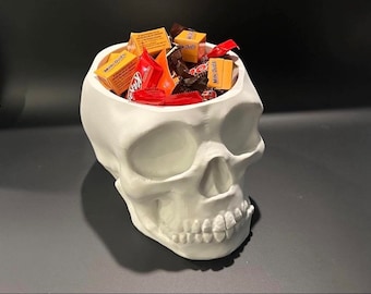 Skull Halloween Candy Bowl