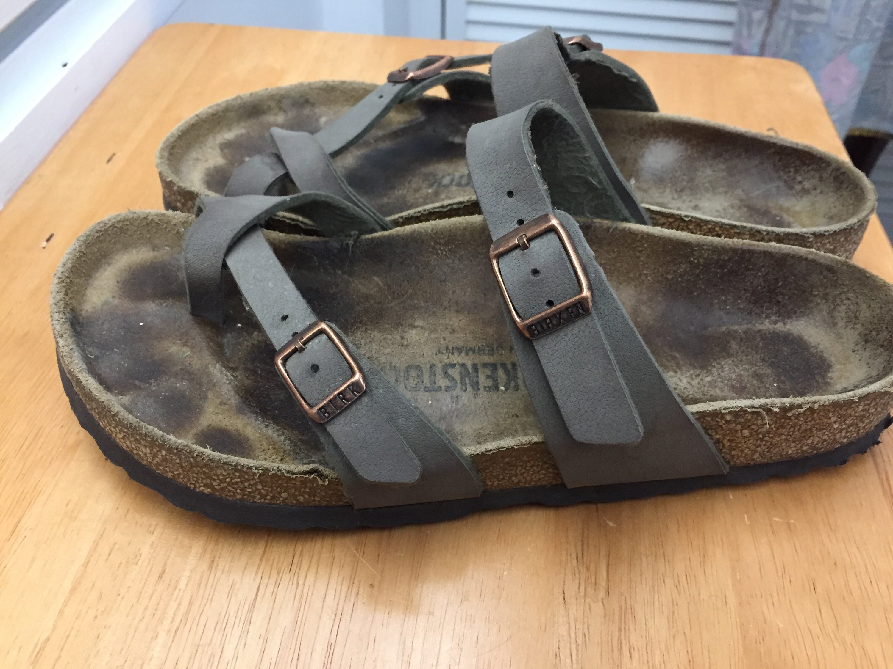 birkenstock sandals women's size 38