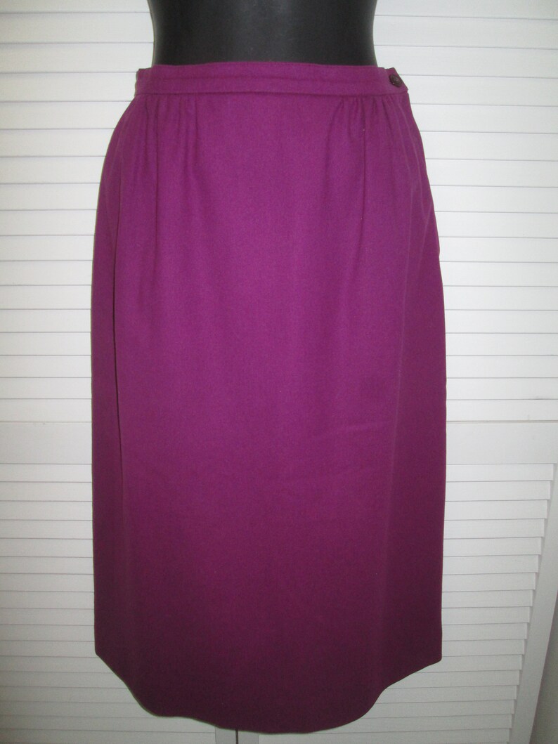 Vintage Pendleton Made in USA Magenta Purple 2 Pc Wool Suit. Etsy