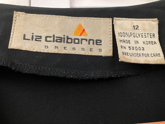 Vintage Liz Claiborne 1970's black jumpsuit Class… - image 4