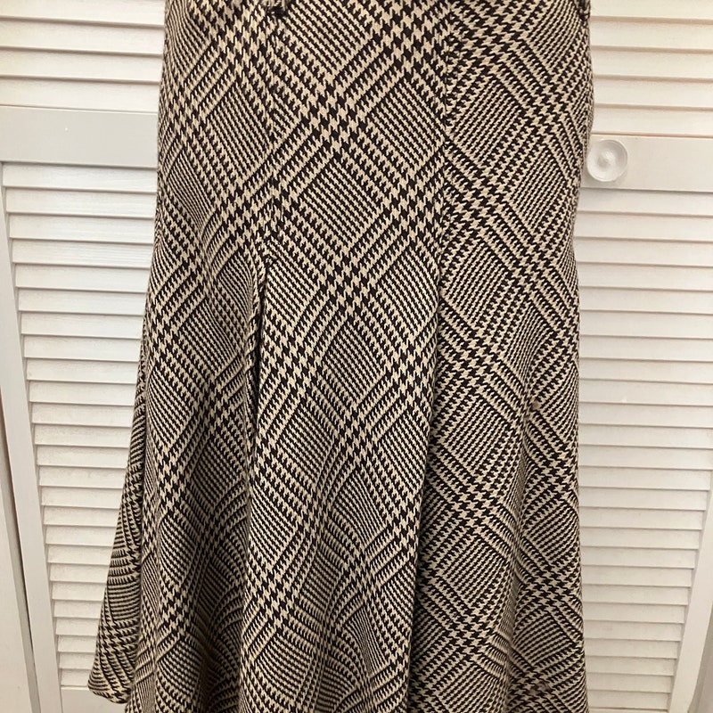 Quality Wool Pleated Skirt