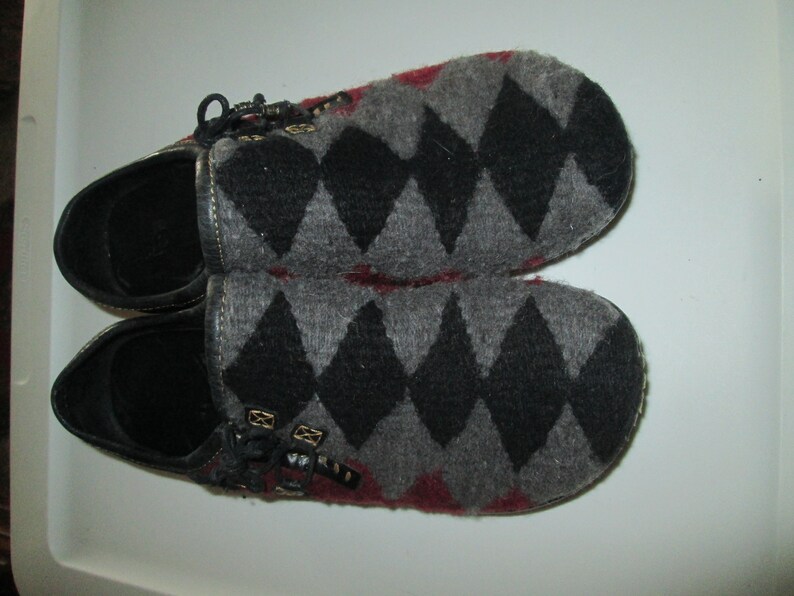 born wool clogs