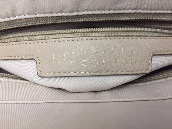 LC Lauren Conrad Wicker Top Handle Bag