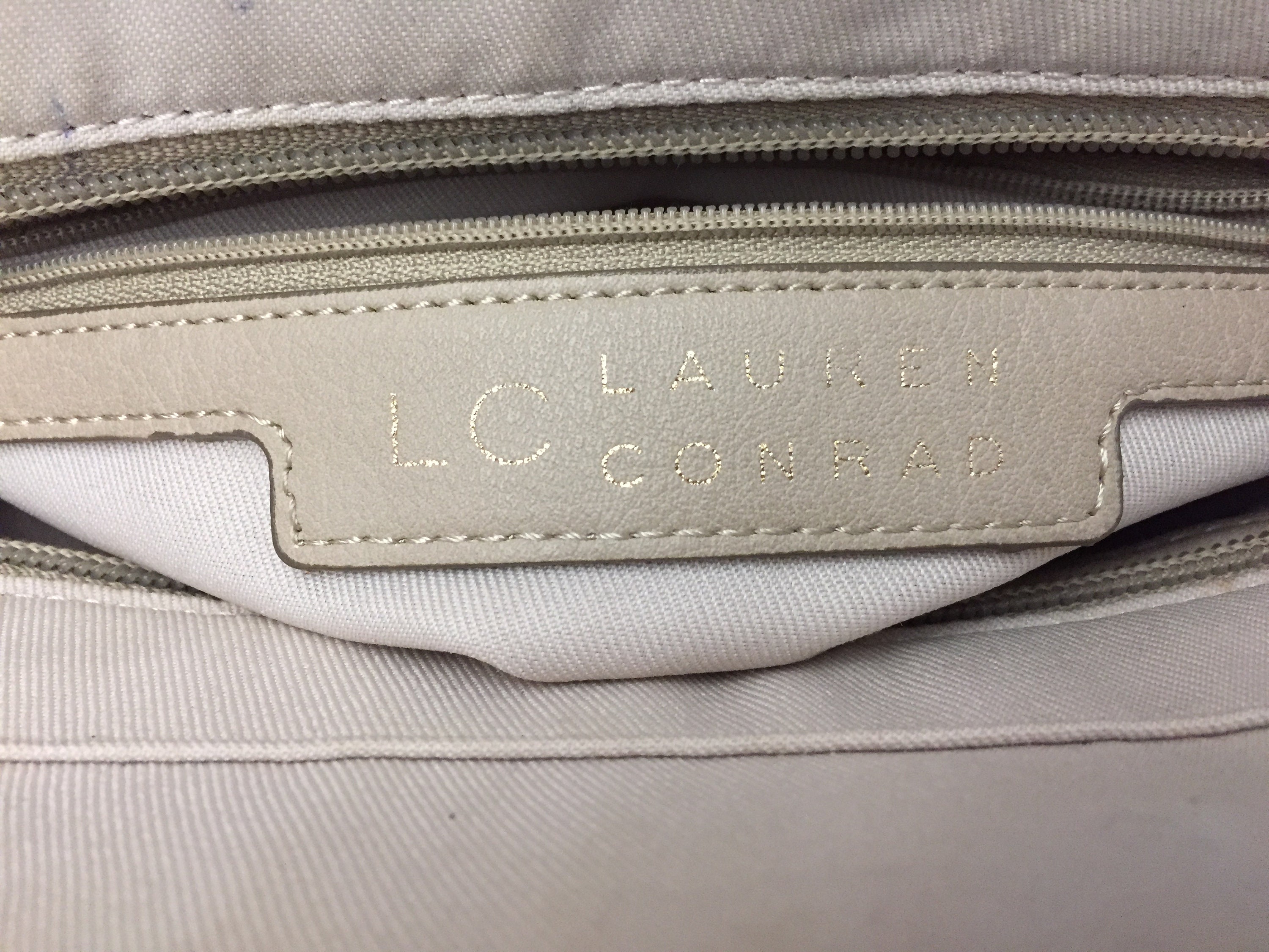 LC Lauren Conrad, Bags, Cream Lauren Conrad Backpack