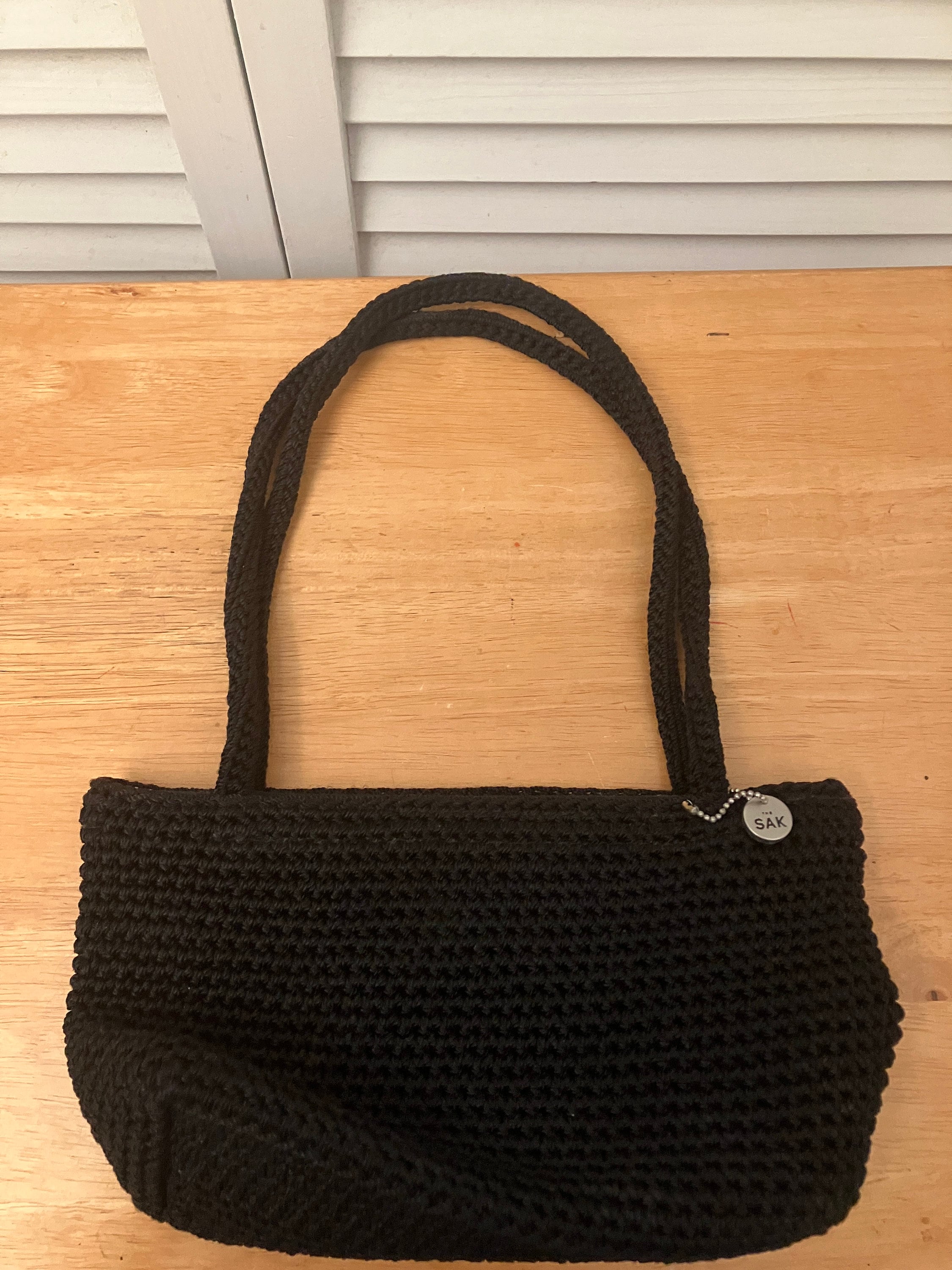 Black Chunky Crochet Mini Purse🖤 ✨Super soft... - Depop