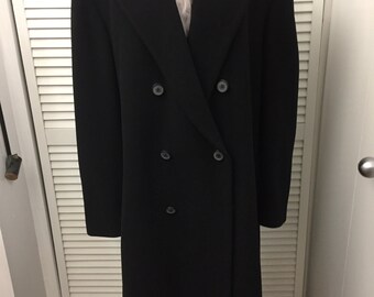long black funeral coat
