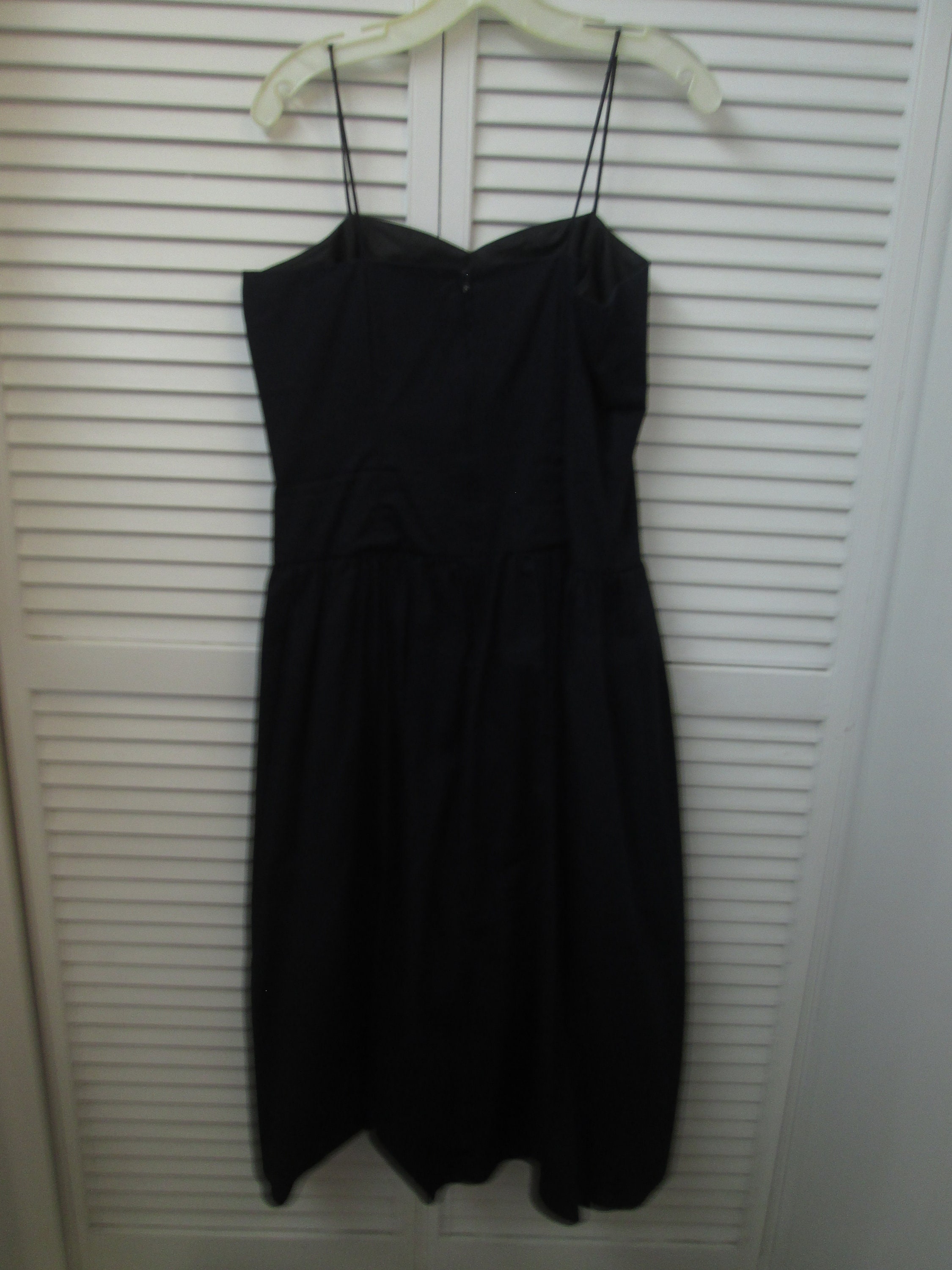 Vintage Act 1 Made in USA 100% Cotton Spaghetti Strap Full