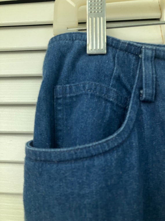 Button up front pockets Denim Maxi Dress
