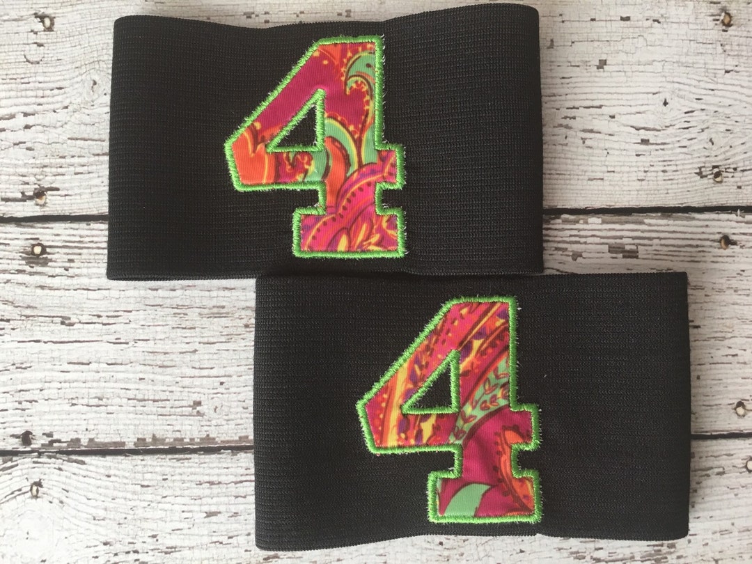Custom Roller Derby Armbands 1 Number Etsy