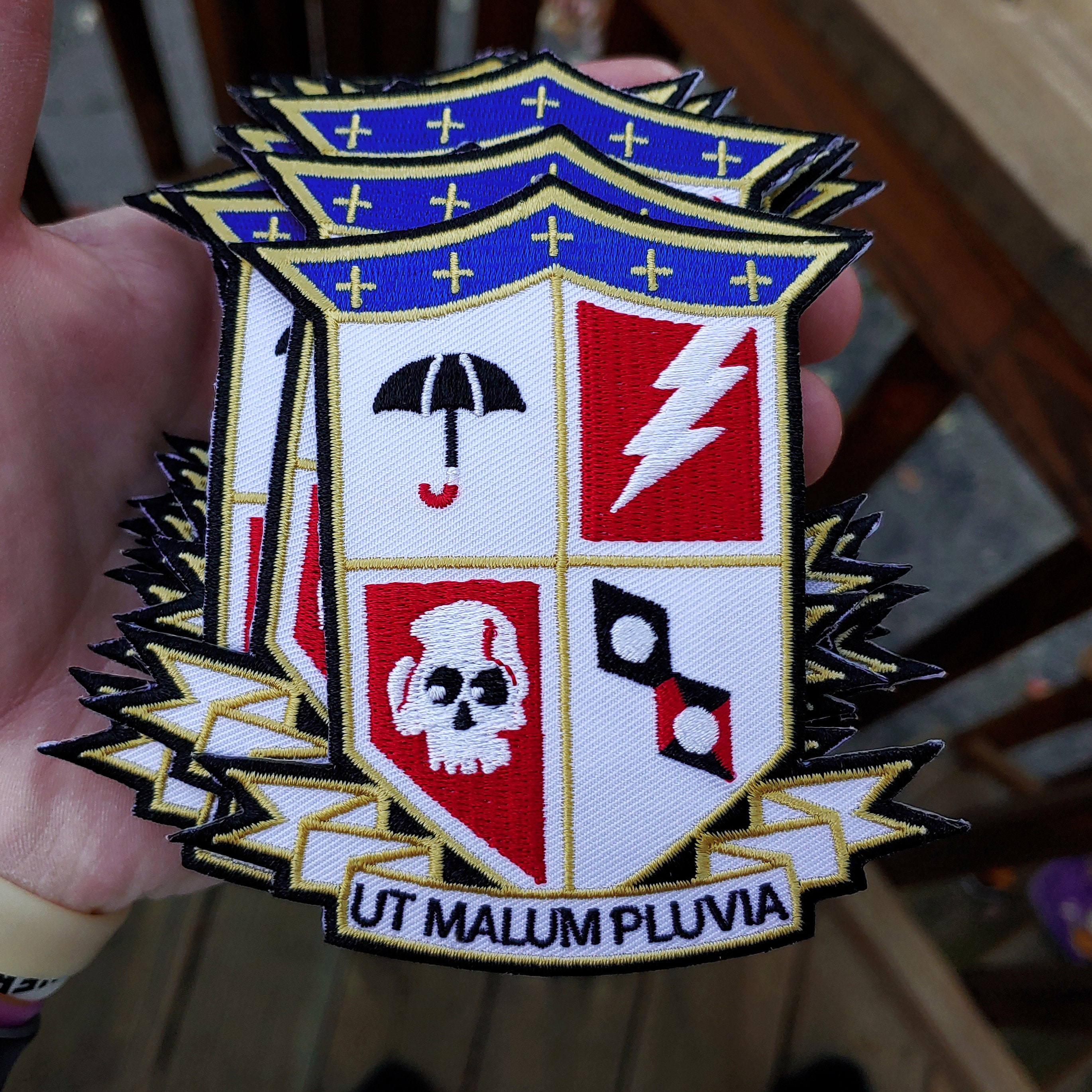 Umbrella Academy Patch - Embroidered Crest Patch