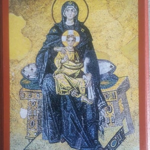 ORTHODOX ICON of the THEOTOKOS from Hagia Sophia