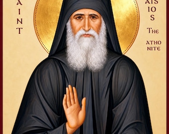 ORTHODOX ICON St PAISIOS