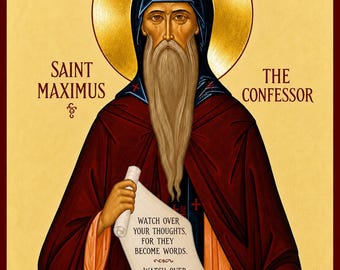 ICON of St. Maximos the Confessor