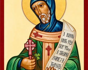 ORTHODOX ICON of St. PATRICK