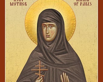 ICON of St. MARIA of PARIS