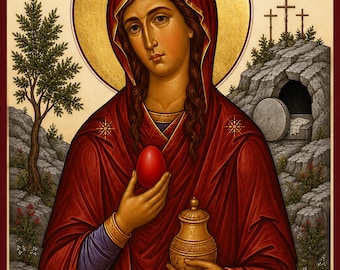 ORTHODOX ICON St. Mary Magdalene