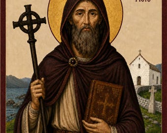 ICON of St. Ninian of Whitehorn