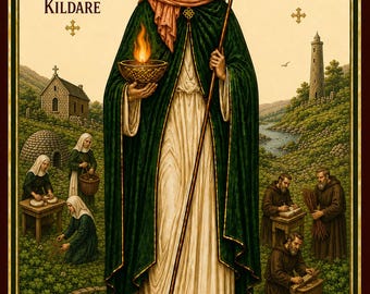 ICON of St. Brigid of Kildare