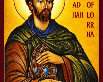 Icon of St. Rowan of Lorrha