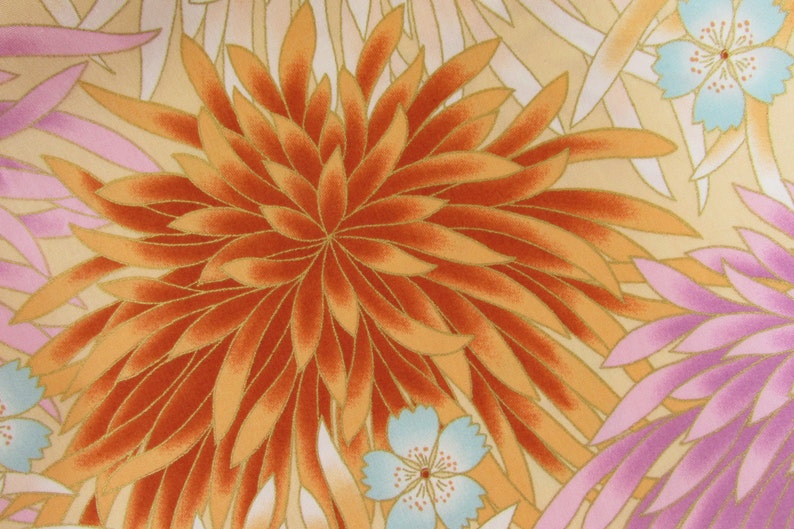 Asian Design Fabric by the Half Yard, Made by Kona Bay, High Quality