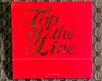 Vintage Matchbook, Top Of The Line, Revolving Rooftop, Restaurant, Holiday Inn, Philadelphia, PA, W/ All Matches, FREE SHIP In UsA