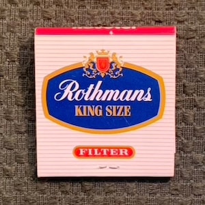 287 Rothmans 2020's Blue Signature 20 Cigarettes - The Vintage