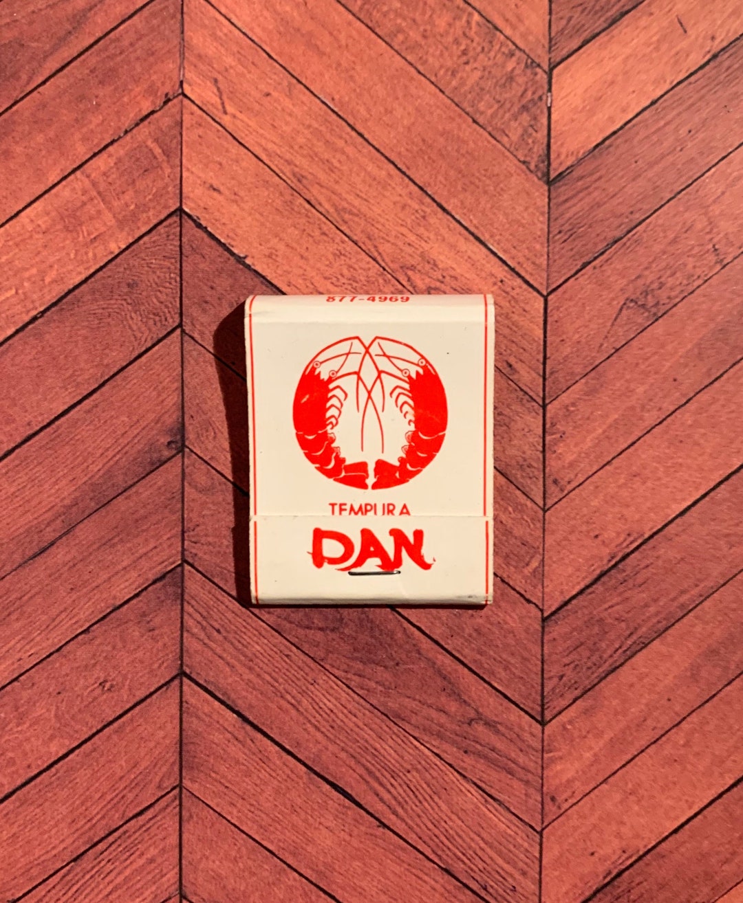 Vintage Matchbook, NYC, Dan Tempura House, Japanese, Restaurant