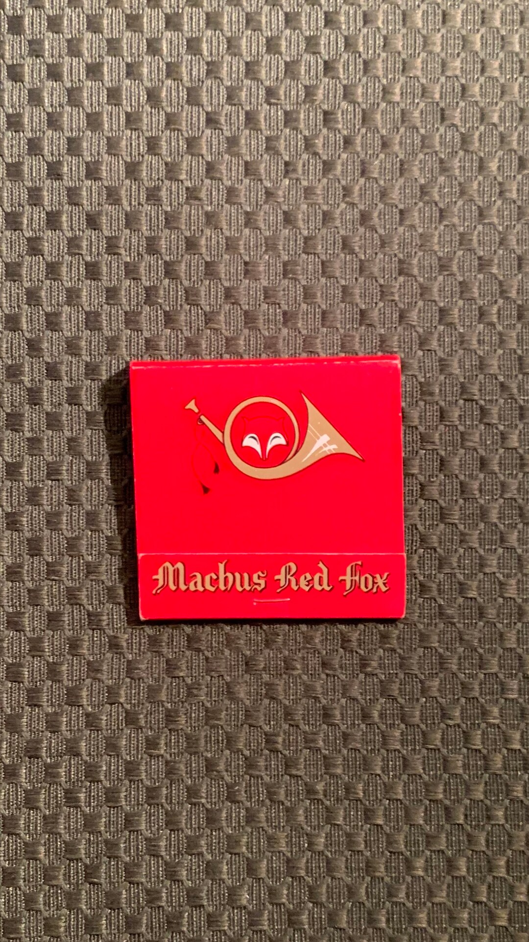 Vintage Matchbook, Machus, Red Fox Restaurant, Birmingham, Michigan, W