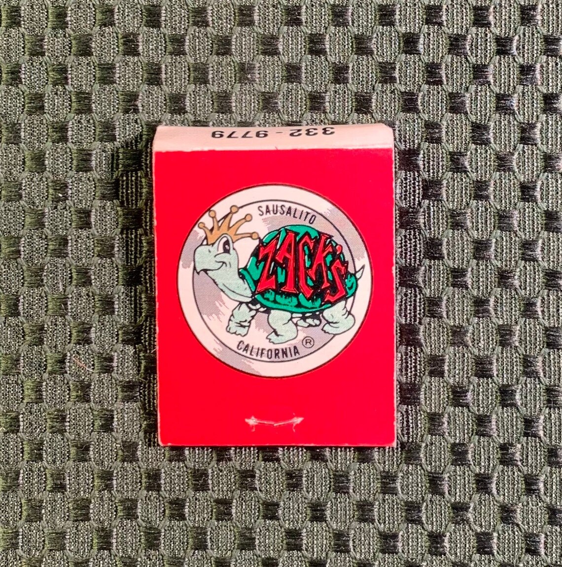 Vintage Matchbook Zacks Restaurant Sausalito California Etsy