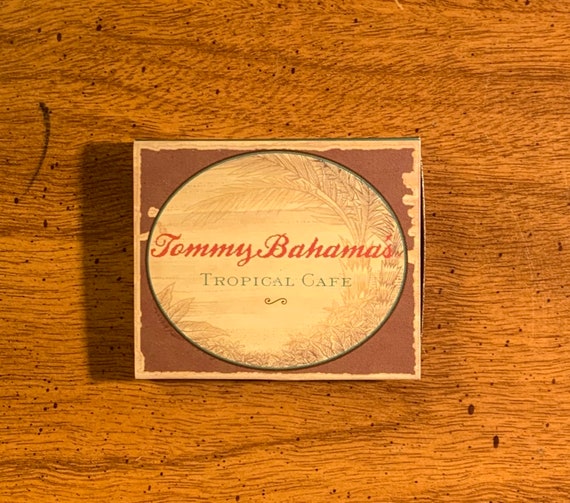 Vintage Matchbook, Tommy Bahamas, Tropical Cafe, California