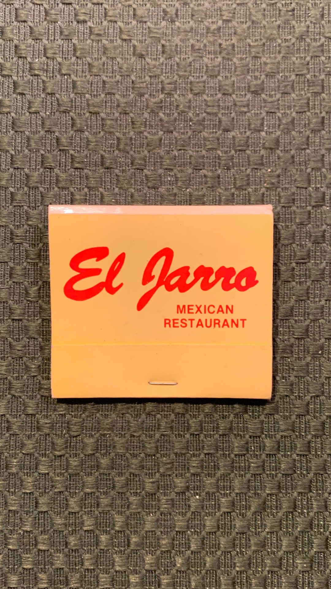 Vintage Matchbook El Jarro Mexican Restaurant San Antonio Etsy.de