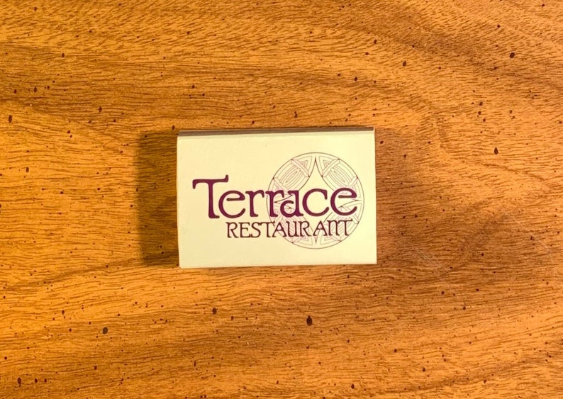 Vintage Matchbook, Terrace Restaurant, Kaden Tower, Louisville, Kentucky, Matchbox, FREE SHIP In UsA image 1