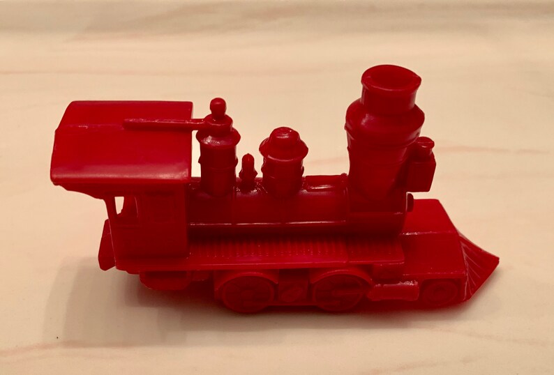 red train toy