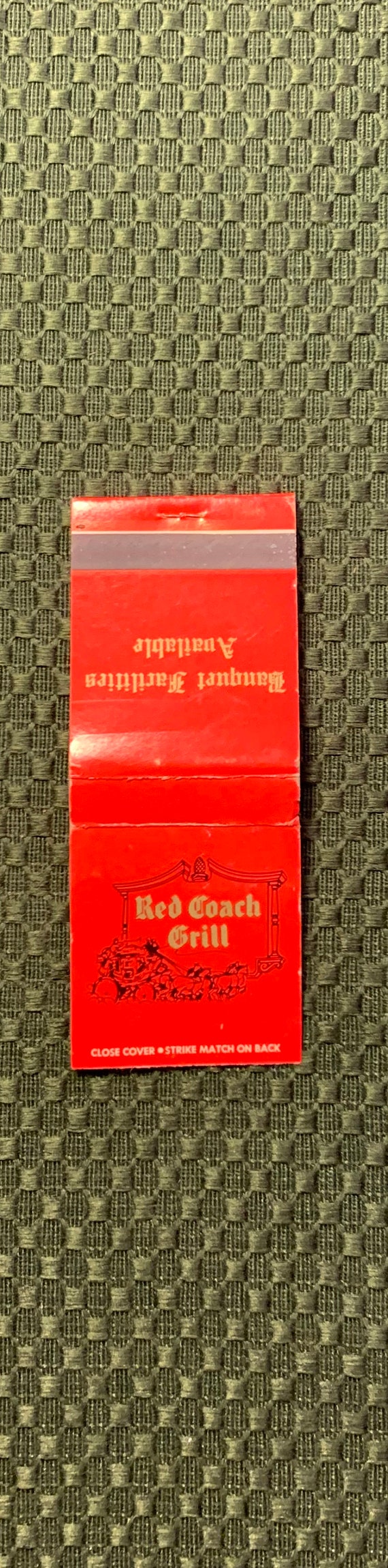Vintage Matchbook Red Coach Grill Restaurant Boston Nyc - Etsy Vintage Matchbook Red Coach Grill Restaurant Boston Nyc - Etsy