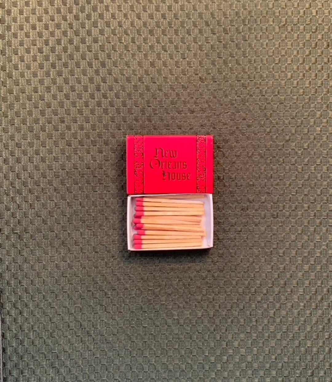 Vintage Matchbook, New Orleans House, Restaurant, Louisville, KY