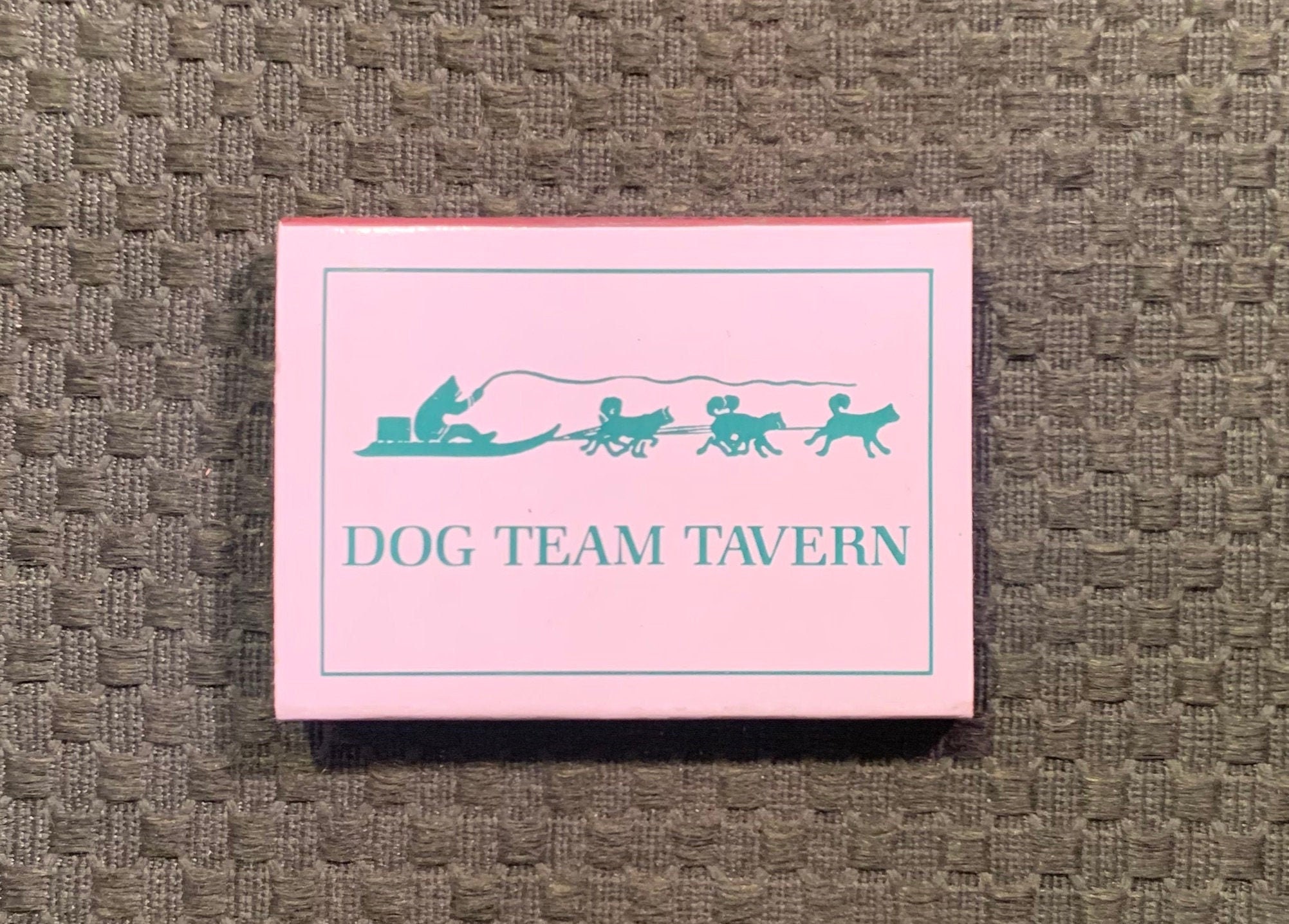 W Wooden Match Sticks Vermont Bar Dog Team Tavern Middlebury Restaurant