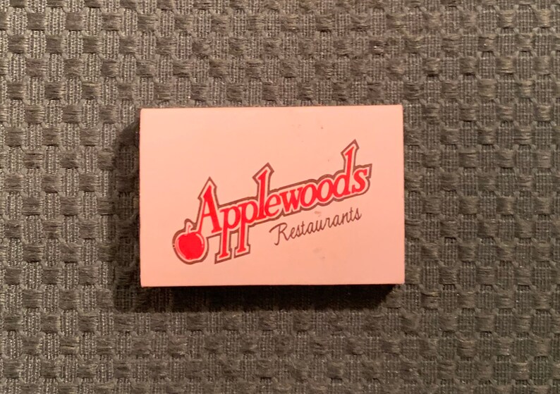 Vintage Matchbook Applewoods Restaurant Oklahoma City Etsy