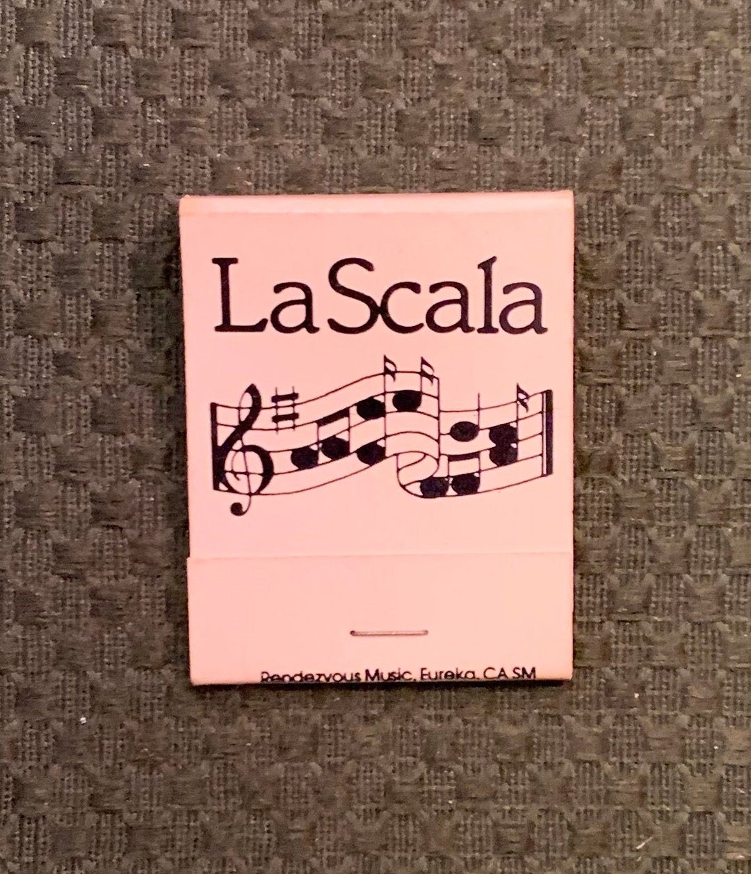 Vintage Matchbook, La Scala Restaurant, San Francsico Ca, W/ 20 Match