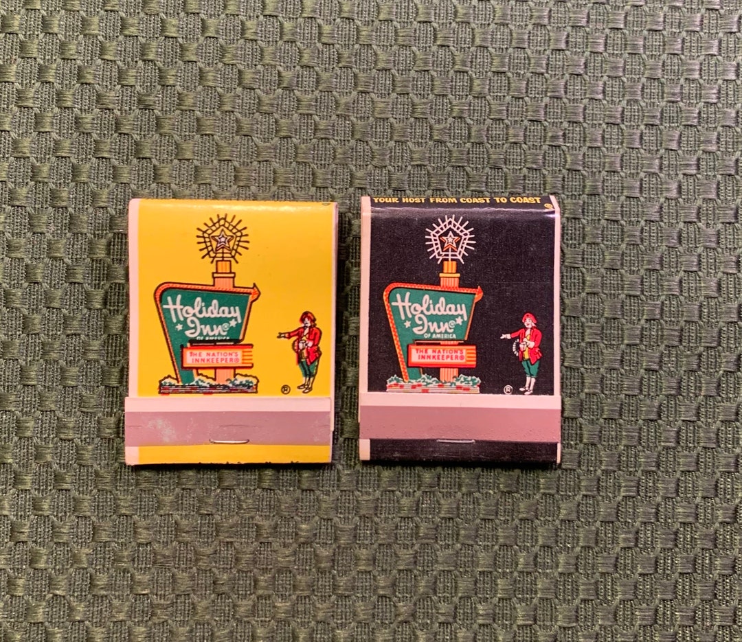 Vintage Matchbooks Holiday Inn Holidex Orlando Florida Etsy