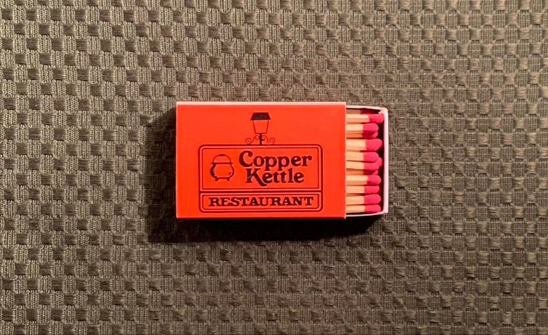 Vintage Matchbook Copper Kettle Restaurant Ellensburg Etsy
