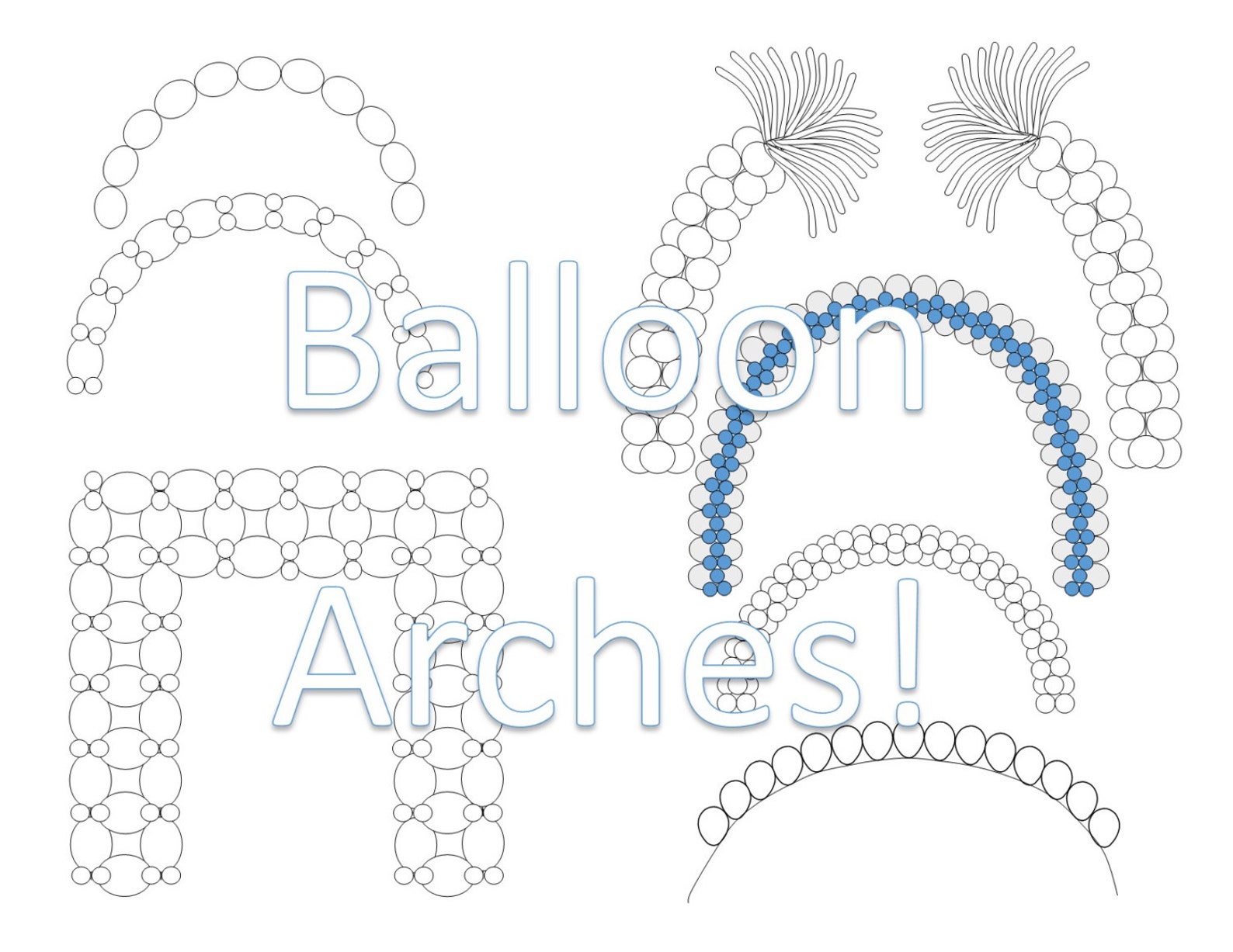 Balloon Arch templates .pdf .jpg .png .pub file formats Etsy Balloon Arch templates .pdf .jpg .png .pub file formats Etsy