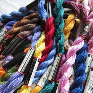 DMC Pearl Cotton No.5  Embroidery Thread- Various Colours