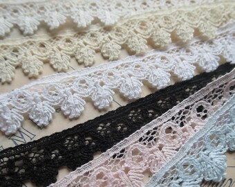 English Nottingham Lace- Bucks Fans- 1.8 cm