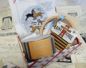 Sajou Gift Box Museum Heritage Bayeux Tapestry Cross Stitch Embroidery Kit- Hunting Dogs